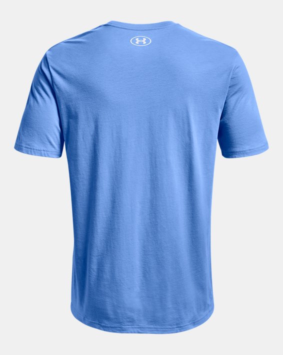 Men's UA Stacked Logo Fill T-Shirt, Blue, pdpMainDesktop image number 5